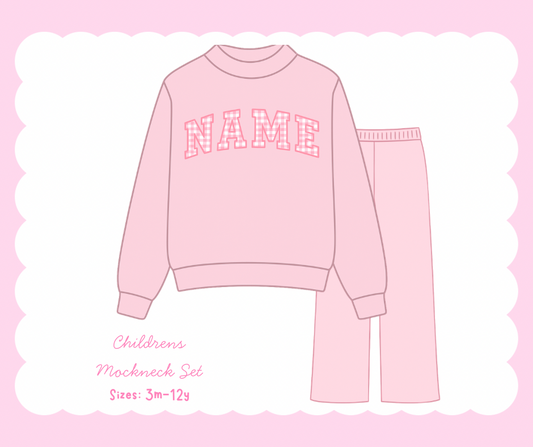 Children’s mockneck set