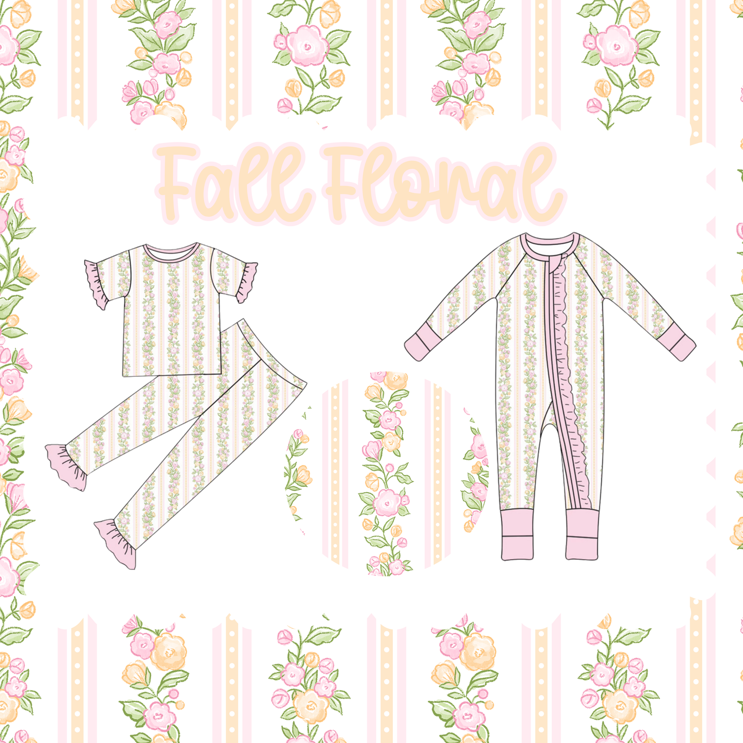 fall floral sleeper